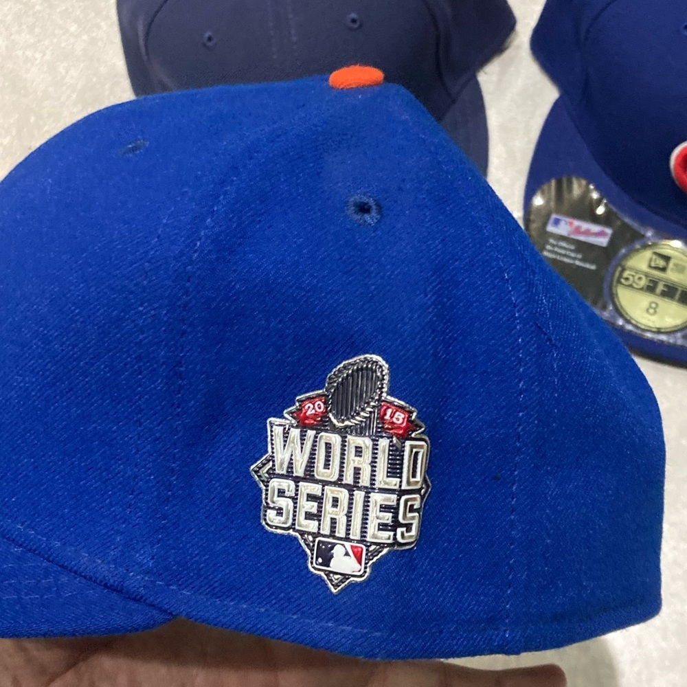 Lot of 8 MLB Baseball Fitted Hats New Era Size 8 ($375 Value) Brand New - Picture 2 of 2
